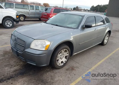 2006 Dodge Magnum из США, поврежденный, VIN 2D4FV47T56H238503